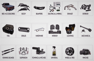King Series Trucks, Parts and Accessories NEW AFTERMARKET PARTS & ACCESSORIES