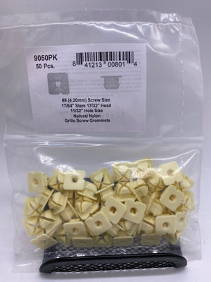 DISCO Automotive Hardware OEM: 9050PK Natural Nylon Grille Grommets #8 Screw Size Square Type 0 CLIPS RIVETS FREE SHIP PLASTIC SCREWS BULBS RETAINERS PUSH 9050PK Natural Nylon Grille Grommets #8 Screw Size Square Type KING SERIES TRUCKS PARTS ACCESSORIES 6 DOOR PICKUPS 6 DOOR PICKUP 6 DOOR TRUCK 6 DOOR TRUCKS