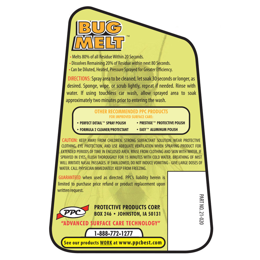 Best product to clean bugs off your car truck auto, PPC Bug Melt 20 oz, King Series Trucks Parts Accessories