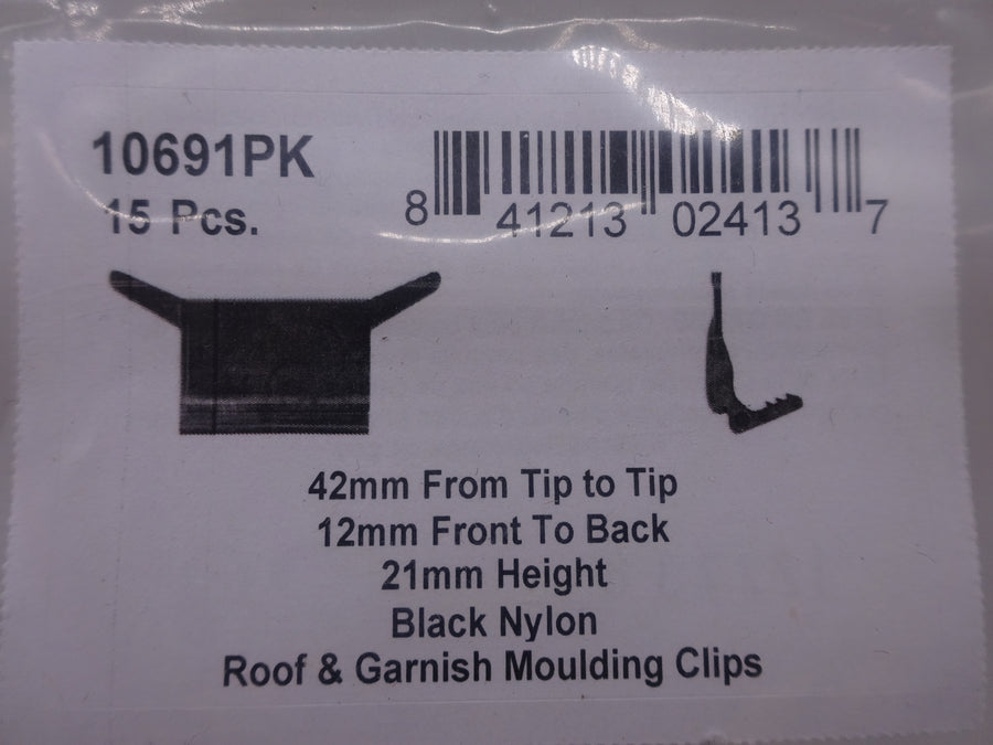 DISCO Automotive Hardware Ford OEM: 4L3Z-1510182-AA 10691PK Black Nylon Moulding Clips 42mm Tip to Tip 21mm Height 5 CLIPS RIVETS FREE SHIP PLASTIC SCREWS BULBS RETAINERS PUSH 10691PK Black Nylon Moulding Clips 42mm Tip to Tip 21mm Height KING SERIES TRUCKS PARTS ACCESSORIES 6 DOOR PICKUPS 6 DOOR PICKUP 6 DOOR TRUCK 6 DOOR TRUCKS