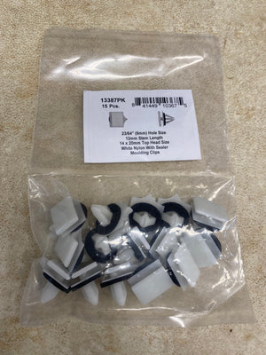 DISCO Automotive Hardware Ford OEM: W701528-S300 13387PK White Nylon Moulding Clips 9mm Hole Size 12mm Length 5 CLIPS RIVETS FREE SHIP PLASTIC SCREWS BULBS RETAINERS PUSH 13387PK White Nylon Moulding Clips 9mm Hole Size 12mm Length KING SERIES TRUCKS PARTS ACCESSORIES 6 DOOR PICKUPS 6 DOOR PICKUP 6 DOOR TRUCK 6 DOOR TRUCKS