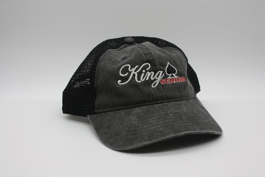 King Series Distressed Grey Cap - King Series Trucks, Parts & Accessories
