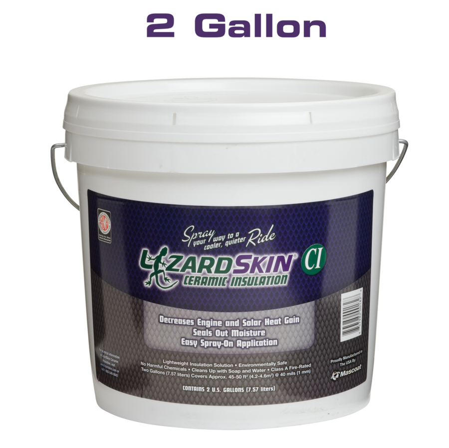 King Series, LizardSkin Ceramic Insulation is a spray-on thermal insulation that reduces heat entering the interior by 30°F or more, making for a cooler, more comfortable ride