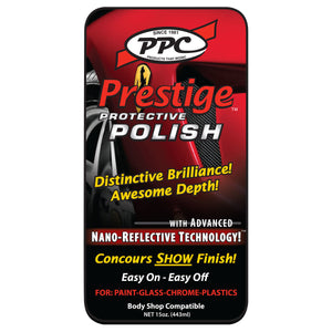 PRESTIGE Protective Polish 15 oz, King Series Trucks Parts Accessories, For paint, glass, chrome, plastics, gel coats and more