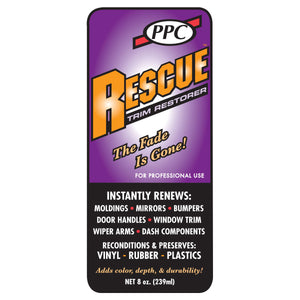 RESCUE Trim Restorer 8 oz. - King Series Trucks, Parts & Accessories - PPC