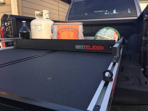 King Series Trucks Parts Accessories, BED SLIDE BLACK BEDBIN DECK DIVIDER, Made in the USA. Make the most of your truck Bed space