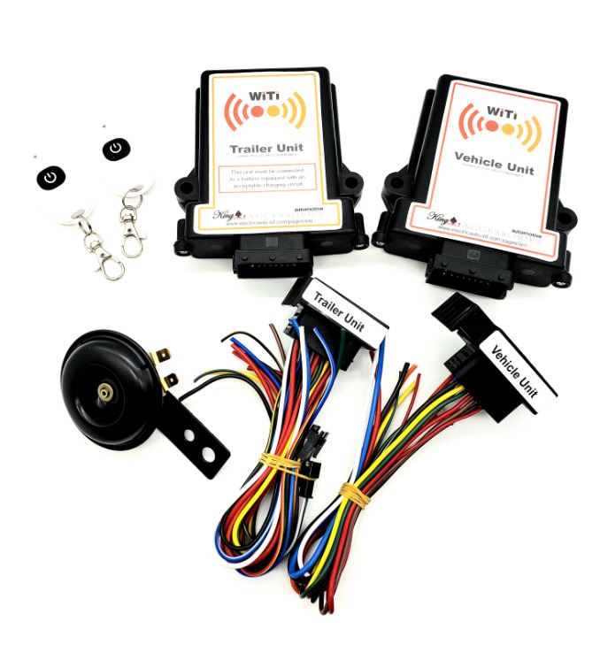 King Series, WiTi Wireless Towing Interface & Anti-Theft System, WiTi Anti-Theft is now available with GPS Tracking